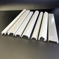 Couvercle de lampe à LED flexible en polycarbonate, diffuseur de lumière en plastique, 50 mètres par paquet de rouleaux, couvercle de lumière PC