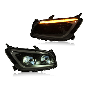 Accesorios para Automóviles Toyota RAV4 2009 2010 2011 2012, Conjunto de Faros Delanteros, Lente de Proyector LED, <span class=keywords><strong>Sistema</strong></span> de Iluminación Delantera - Product Image 1