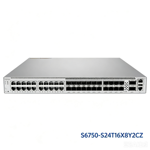 Commutateur d'agrégation de centre de données d'entreprise géré de couche 3 Cloud Engine S6750-S24T16X8Y2CZ 24GE 16x10GE 8x25GE 2x100GE 4,8 Tbps - Product Image 3