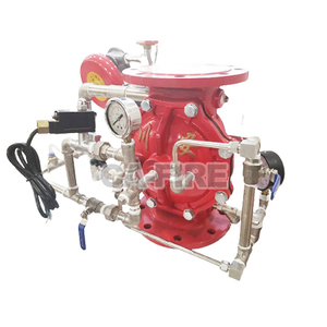 Ca cháy di 1.6mpa rãnh và mặt bích cháy valved zsfm báo động deluge van - Product Image 3