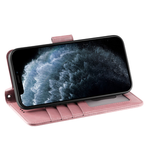 <span class=keywords><strong>Cover</strong></span> protettiva in pelle di agnello per <span class=keywords><strong>Samsung</strong></span> <span class=keywords><strong>Galaxy</strong></span> Xcover 7 5 M55 M14 S25 Ultra Photo Frame Retro magnetico custodia per cellulare ragazza - Product Image 4