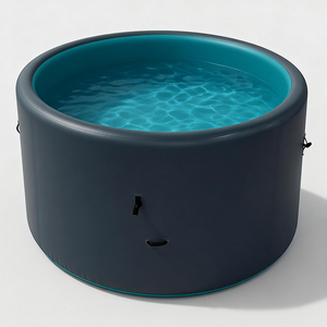 Piscine hors sol gonflable ronde de qualité commerciale, durable, en PVC robuste, grande piscine personnalisée pour les entreprises de <span class=keywords><strong>location</strong></span> - Product Image 3