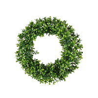 Prix usine Artificielle Suspendue Guirlande Plante Artificielle Herbe Fleur Artificielle Pour La Décoration De Porte À La Maison Intérieur Extérieur Décor