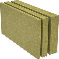 Panel Akustik Wol Mineral Batu Kepadatan Tinggi 100kg/m3 Lana De Roca Mineral Wool Slab Rock Mineral Wool Bulk