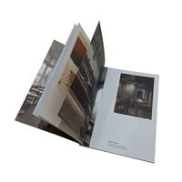 Impression de brochures et catalogues sur papier offset avec pelliculage, OEM, ODM, marque privée, livraison rapide, faible MOQ, logo personnalisé
