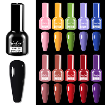 Wholesale Good Quality  60 Colors One Bottle One Color Soak Off Solid Color UV Led Gel Nail Polish for Nail Salon