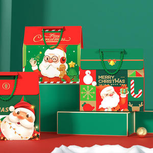 New Christmas Day Hand-Carry Paper <b>Box</b> Party Favor Packaging Gift <b>Box</b> <b>Empty</b> Jewelry <b>Box</b> - Product Image 4