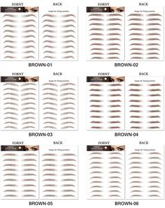 Formas de <span class=keywords><strong>cejas</strong></span> marrones populares 4D <span class=keywords><strong>cejas</strong></span> transferencias de <span class=keywords><strong>cejas</strong></span> a prueba de agua pegatinas de <span class=keywords><strong>tatuaje</strong></span> <span class=keywords><strong>temporal</strong></span> para mujeres sin <span class=keywords><strong>cejas</strong></span> - Product Image 3