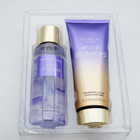 Parfum en gros personnalisé avec logo pour femme, Eau de Toilette longue durée aux notes florales et fruitées, coffret cadeau classique quatre pièces, échantillon