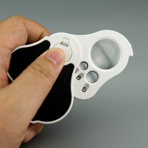 30x 60x 90x आभूषण loupe जेब ताल के साथ तीन लेंस - Product Image 6