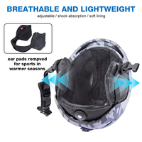 Usine Nouveau Design Jeunes Adultes Léger Ski Assesories Casque Sport Racing Sécurité Snowboard Casque