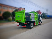 Le camion à ordures compacteur Dongfeng 4x2 entièrement fonctionnel peut être utilisé pour le transfert des déchets d'hôtel