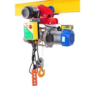 Baru 380V/220V 2-ton perumahan aluminium kawat tali kerekan listrik dengan Motor tembaga murni untuk Hotel ritel & lift mengangkat - Product Image 5