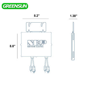 NEP 800wマイクロインバータ単相マイクロインバータソーラーパネル付き400W 800W 2000W - Product Image 3