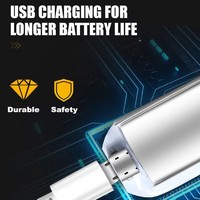 Luz de bienvenida Led para coche, Control magnético, carga USB, luces de apertura de puerta automática, lámpara de señal anticolisión segura