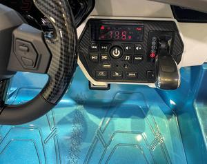 Grande voiture électrique pour enfants 4x4 à deux places, homologuée SIAN, en plastique, avec suspension sur quatre roues, pour les enfants de 2 à 4 ans - Product Image 4