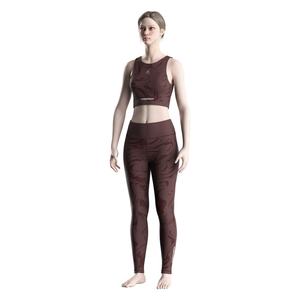 Conjunto Deportivo Chic para Mujer, Top y Leggings, Ajuste de Segunda Piel, Elástico, para Entrenamiento Físico, HIIT - Product Image 5
