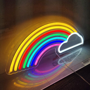 Hashtag Neon LED ký chữ thiết kế miễn phí đứng nhỏ Flex Neon dấu hiệu cho máy tính để bàn LED Acrylic dấu hiệu Neon - Product Image 4