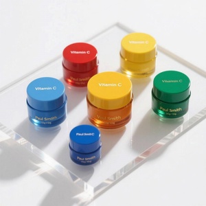 Tarros de Crema Esmerilados Personalizados de 30g, 50g, 60g, 100g, Tarro de Vidrio Ámbar Redondo para Crema Facial con Tapa - Product Image 6