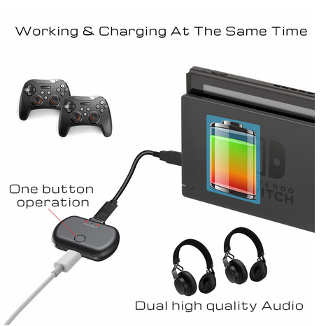 Hot Sale HG USB-C Wireless Audio Transmitter USB Type C