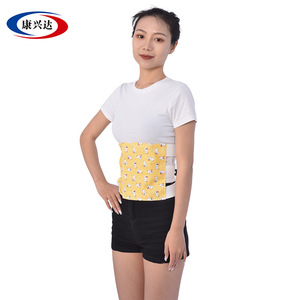 Three-piece fully <b>elastic</b> abdominal binder with fleece fabric, abdominal tightening <b>belt</b>, rib strap, and postpartum abdominal - Product Image 2