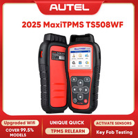 Autel MaxiTPMS TS508WF KIT, système de surveillance de la pression des pneus (TPMS) pour voiture, programmateur de capteurs, écran couleur TFT, 100-900 kPa, 315+433 MHz