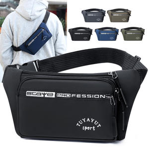 Sac de poitrine multifonctionnel Tuyayut pour homme, sac banane sport enduit, usage quotidien extérieur, collection Printemps 2025 - Product Image 1