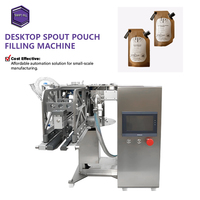 Machine de remplissage intégrée de poches souples de bureau, haute précision, pour détergent lessive et gelée