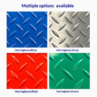Tapis de sol d'atelier antidérapants en PVC noir de 1,7 mm, tapis de garage extérieur en caoutchouc robuste pour usage domestique et industriel