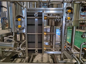 Equipamento de Cervejaria Piloto de 200L 300L, Unidade de Teste de Cerveja com 2 Vasos, Sistema de Cervejaria Aquecido a Vapor ou Elétrico - Product Image 6