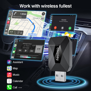 Grandnavi 2-in-1 không dây Carplay Android Auto BT Dongle chỉ đạo chỉ đạo tay lái điều khiể<span class=keywords><strong>n</strong></span> bằng giọng <span class=keywords><strong>n</strong></span>ói Plug & <span class=keywords><strong>Play</strong></span> - Product Image 5