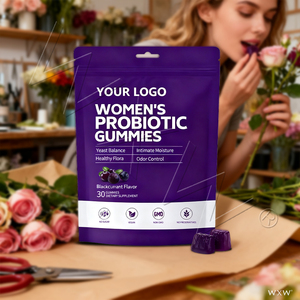 เยลลี่โปรไบโอติกปราศจากน้ำตาลเพื่อสุขภาพสตรี พร้อมสารสกัดโปรไบโอติกเพื่อปรับสมดุลเชื้อราและระบบเผาผลาญ ราคาโรงงาน - Product Image 3