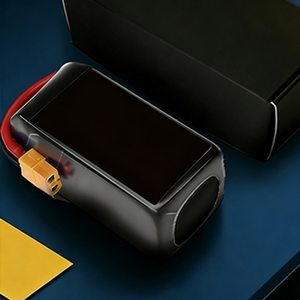 Batterie <span class=keywords><strong>LiPo</strong></span> 4S 10000mAh à décharge rapide 75C, certifiée CE, alimentation stable pour drones de course de compétition - Product Image 4