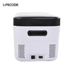 Lnlligent Mini Fridges 20L 12V 24V Compressor 12V Portable Car Refrigerator