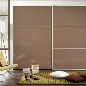 Closset Clean <strong>Cheapest</strong> Hot <strong>Sale</strong> Wood Bedroom <strong>Wardrobe</strong> Open Door Melamine Armoire Design Sliding Built in <strong>Wardrobe</strong> Mirror Door - Product Image 4