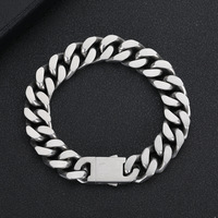 Bracelet de Couple personnalisé avec gravure de Logo, nom de Couple, collier de bricolage en acier inoxydable, Miami cubain, chaîne à maillons