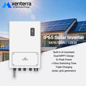 Sistema Fotovoltaico Híbrido Xenterra con Inversor de Almacenamiento de Energía de 6kW, 8kW y 10kW, Control Inteligente de Alta Frecuencia para el Hogar - Product Image 1