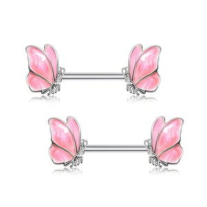Venta caliente 316L Anillos de pezón de acero quirúrgico Diseños de animales Escudo de pezón Mujeres Zircon Pezón <span class=keywords><strong>Piercing</strong></span> Joyería - Product Image 3
