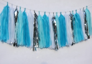20 pz/set di Nozze Carta Velina Nappa Ghirlande Festa di Compleanno Decorazioni Hanging - Product Image 6