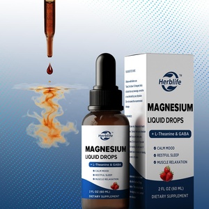 OEM ODM Gotas Líquidas de Magnesio de Venta Caliente para Adultos, Suplementos para Calmar y Relajar los Músculos con Manzanilla, L-Teanina y GABA - Product Image 4