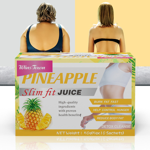 Winstown OEM Piña Slim Fit, Polvo <span class=keywords><strong>de</strong></span> <span class=keywords><strong>Jugo</strong></span> para Desintoxicación y Belleza, Bebida Adelgazante con Garcinia Cambogia, Polvo <span class=keywords><strong>de</strong></span> <span class=keywords><strong>Jugo</strong></span> Quemagrasas - Product Image 3