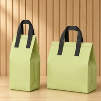 Sac isotherme personnalisé en non-tissé, avec poignée souple, réutilisable, imperméable, écologique, recyclable, capacité 20-36L