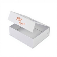 Boîte cadeau magnétique en forme de livre pour cosmétiques et faux cils, personnalisation acceptée