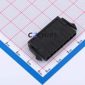 43640-9R Housing (Wire-to-Board / Wire-to-Wire) P=3mm Connector ( Jack Structure: 1x9P )( Pitch: 3mm )( Number of Rows: 1 ) - Product Image 2