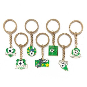 Llaveros de la Copa <span class=keywords><strong>Mundial</strong></span> 2026 al por mayor, accesorios para aficionados, llavero profesional con anilla, llavero de fútbol 3D personalizado - Product Image 2