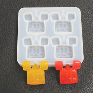 Molde <span class=keywords><strong>de</strong></span> Silicona para Resina, Diseño <span class=keywords><strong>de</strong></span> <span class=keywords><strong>Mickey</strong></span> con Cabeza <span class=keywords><strong>Cuadrada</strong></span> y Espejo, para Hacer Colgantes <span class=keywords><strong>de</strong></span> Cristal DIY - Product Image 5