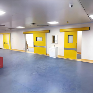 Puertas de Seguridad de Acero Inoxidable para Cuartos Limpios Médicos, <span class=keywords><strong>Precio</strong></span> de Fábrica, Acabado con Aislamiento Acústico para Hospitales/Fábricas de Alimentos/Laboratorios - Product Image 3