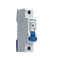 Disjoncteur CC Chint 1000V en gros 1P/2P/3P/4P NB1-63DC – Protection de circuit et interrupteur de sécurité MCB pour systèmes solaires photovoltaïques