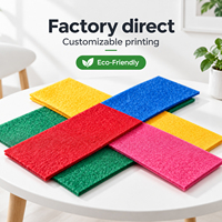 Direkt vom Hersteller Anpassbarer Umweltfreundlicher 100% Polyester Nadelfilz Vliesstoff für Industriefutter