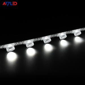 Barra de Luces LED SMD 3030 de 18 Piezas/M, Barra de Luz LED de 15*45 Grados, 28.8W, Emisión Lateral, DC12V/24 Voltios, Cajas de Luz Publicitarias, Luz Lateral LED - Product Image 1